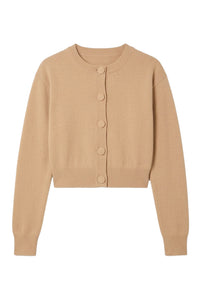 Cardigan Deborah en laine - Beige