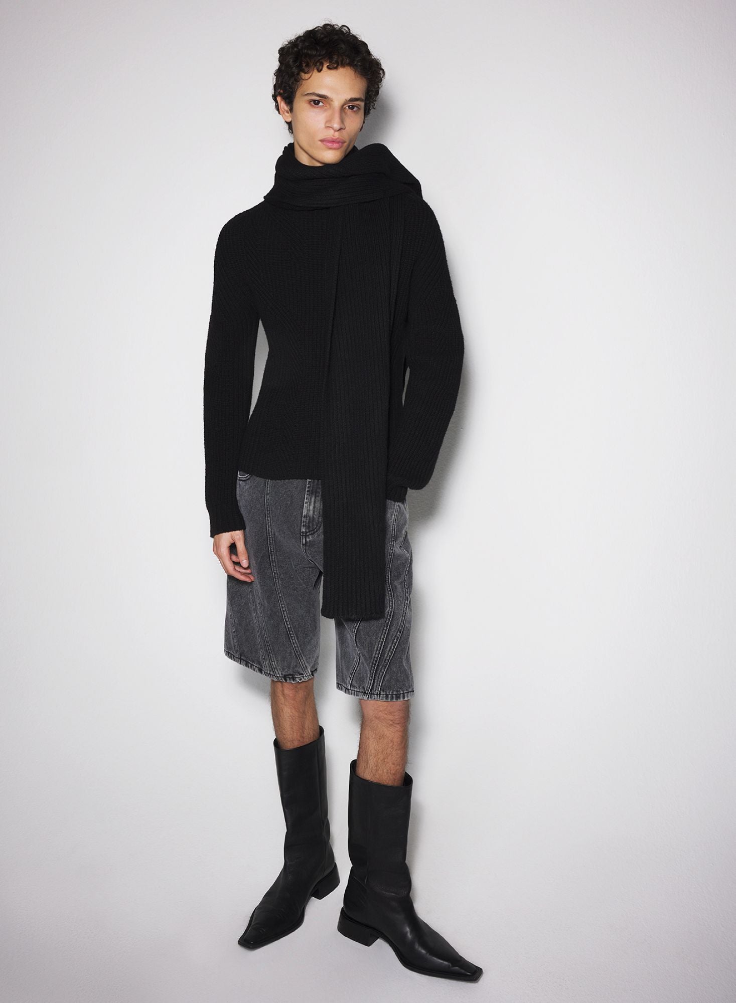 WASHED BLACK MU1025-24F6PA0445211_B8999