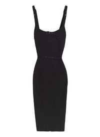 Robe en denim à boucles - Black & Black