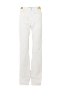 Off White Denim Pantalon - Off White Denim