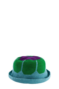 Chapeau Canned en crochet - Green