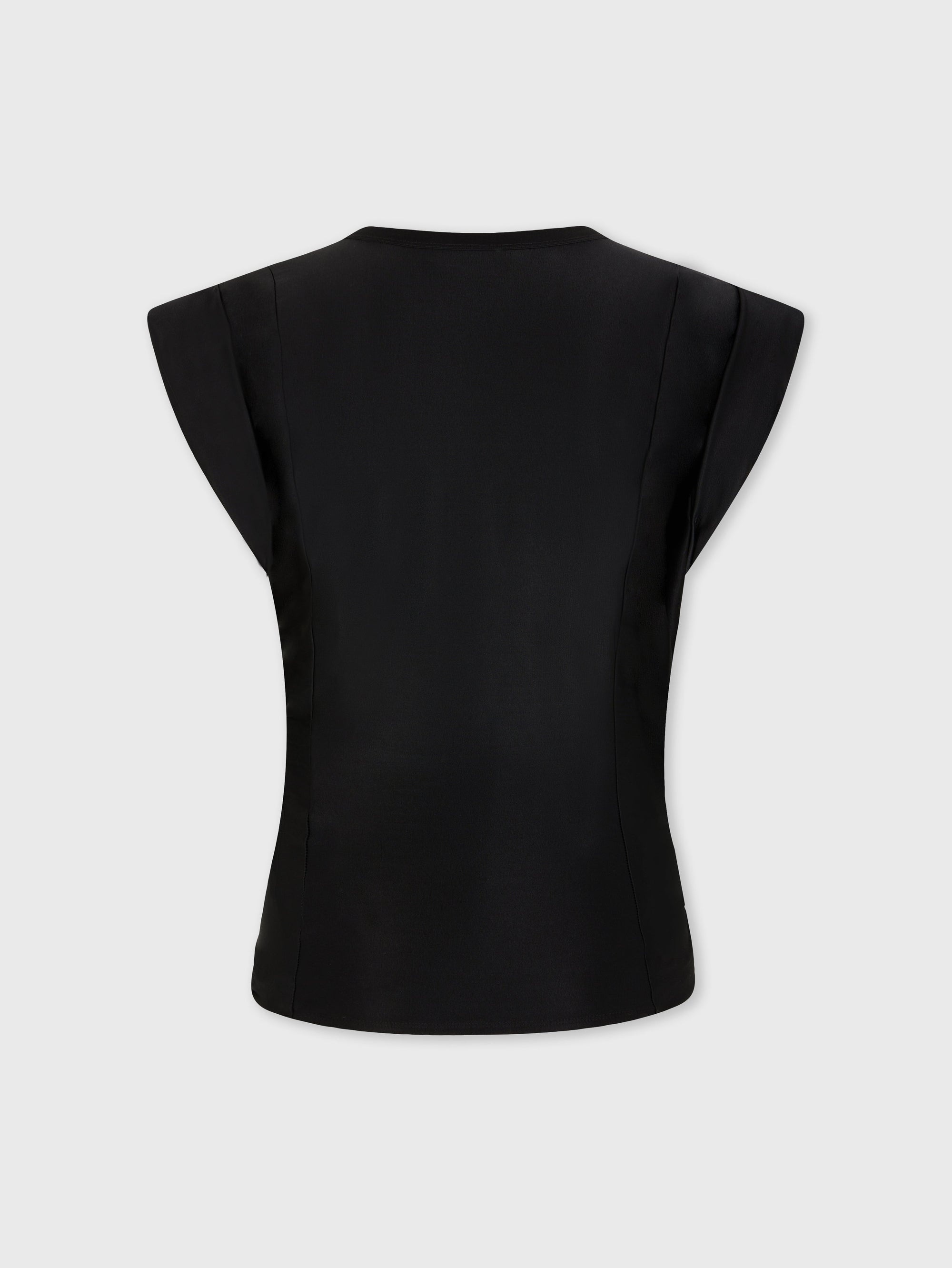 Top avec piercing signature - Black
