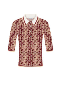 Polo monogramme - New White