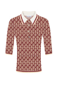Jacquard New White Pull - Jacquard New White
