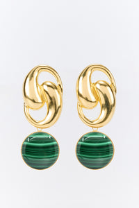 DARK GREEN // SONIA KNOT STONE