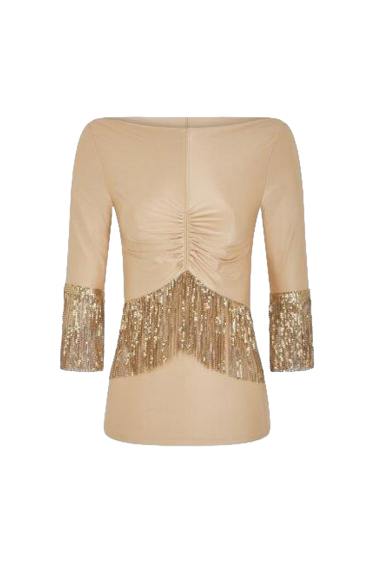 Top manches courtes - Raffia