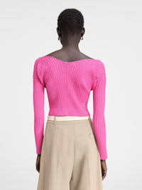 NEON PINK LA MAILLE PRALU LONGUE