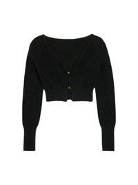 90€ / 1 sold //6 QTY / ST17%   Cardigan Alzou en laine mélangée - Black