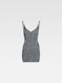 LA MINI ROBE MAILLE ZEBRA