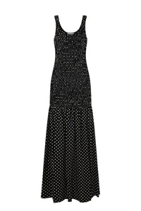 LONG CREPE DRESS