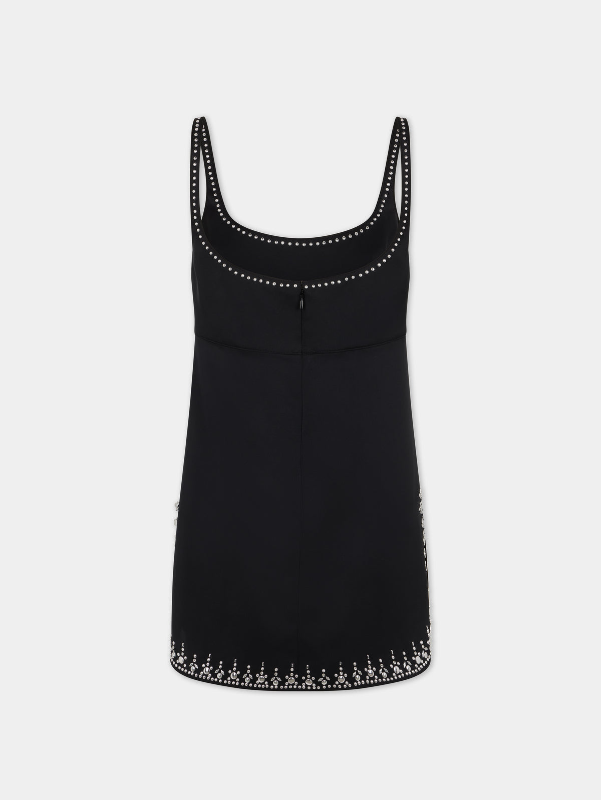 SATIN THIN STRAPS DRESS
