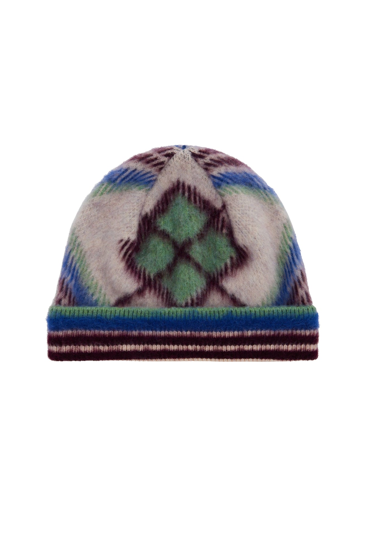 BEANIE IN BRUSHED WOOL BLEND