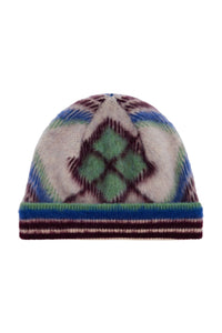 BEANIE IN BRUSHED WOOL BLEND