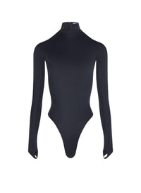 HIGH NECK LOGO BODYSUIT