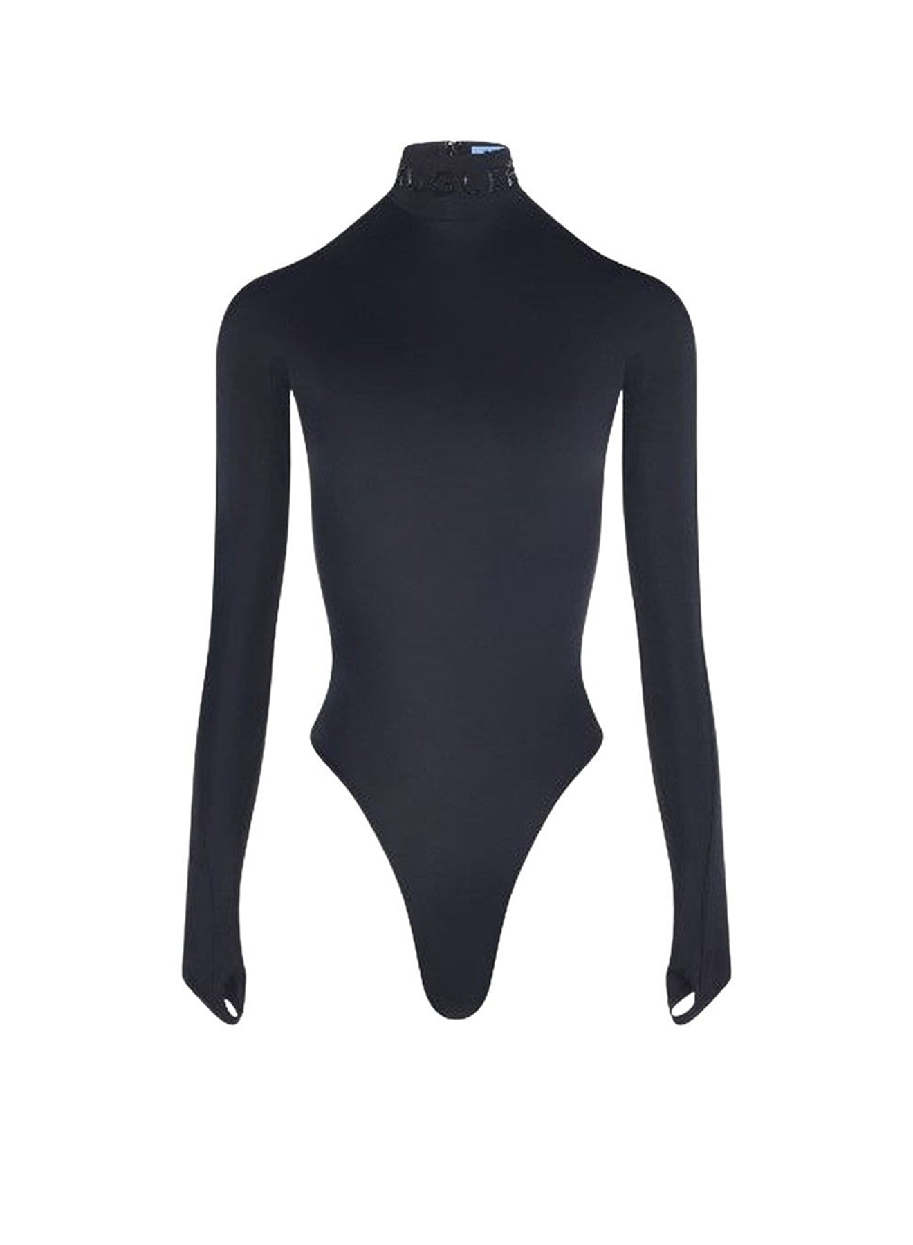 HIGH NECK LOGO BODYSUIT