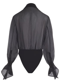 ORGANZA SHIRT BODYSUIT