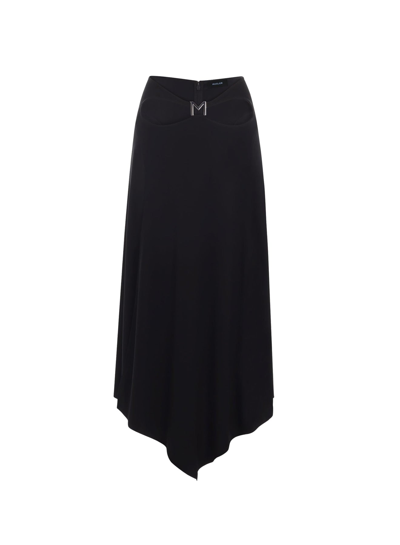 BLACK M CUT OUT SKIRT