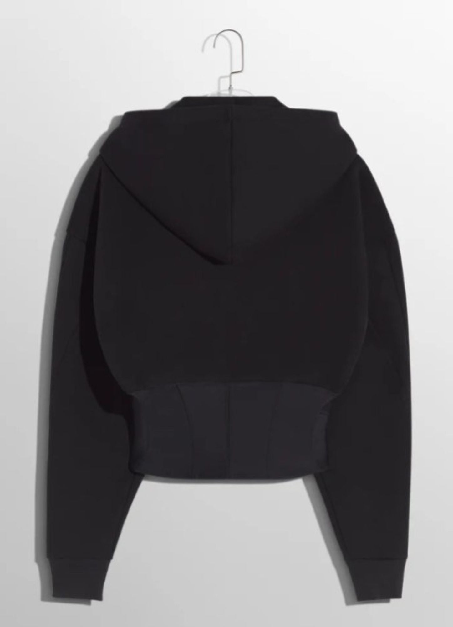 CORSETED HOODIE