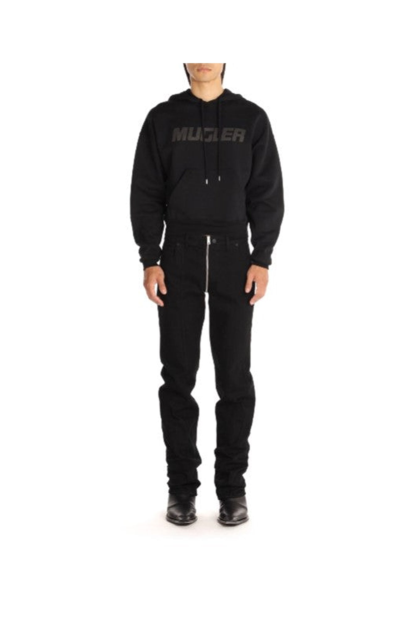 MUGLER LOGO HOODIE