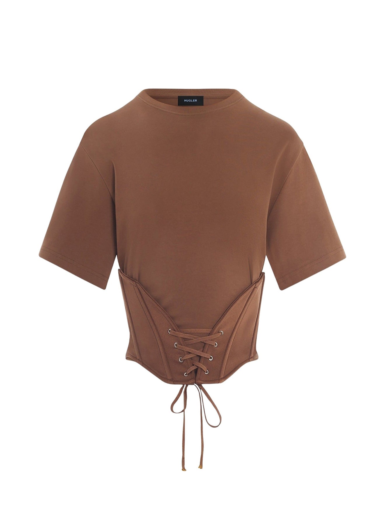 CORSETED T-SHIRT