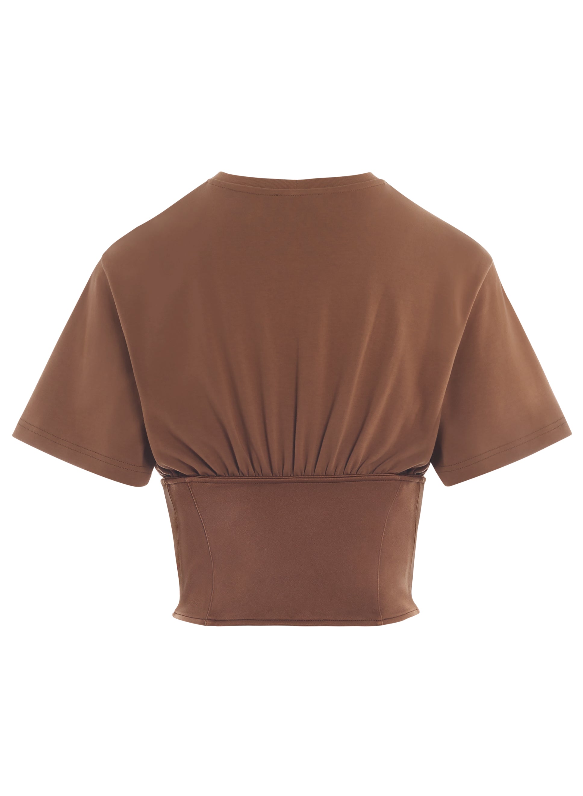 CORSETED T-SHIRT