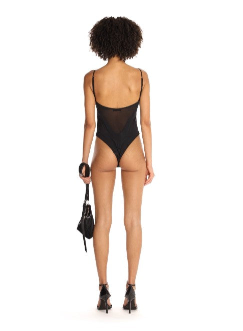 ONE-PIECE CORSETED SWIMSUIT