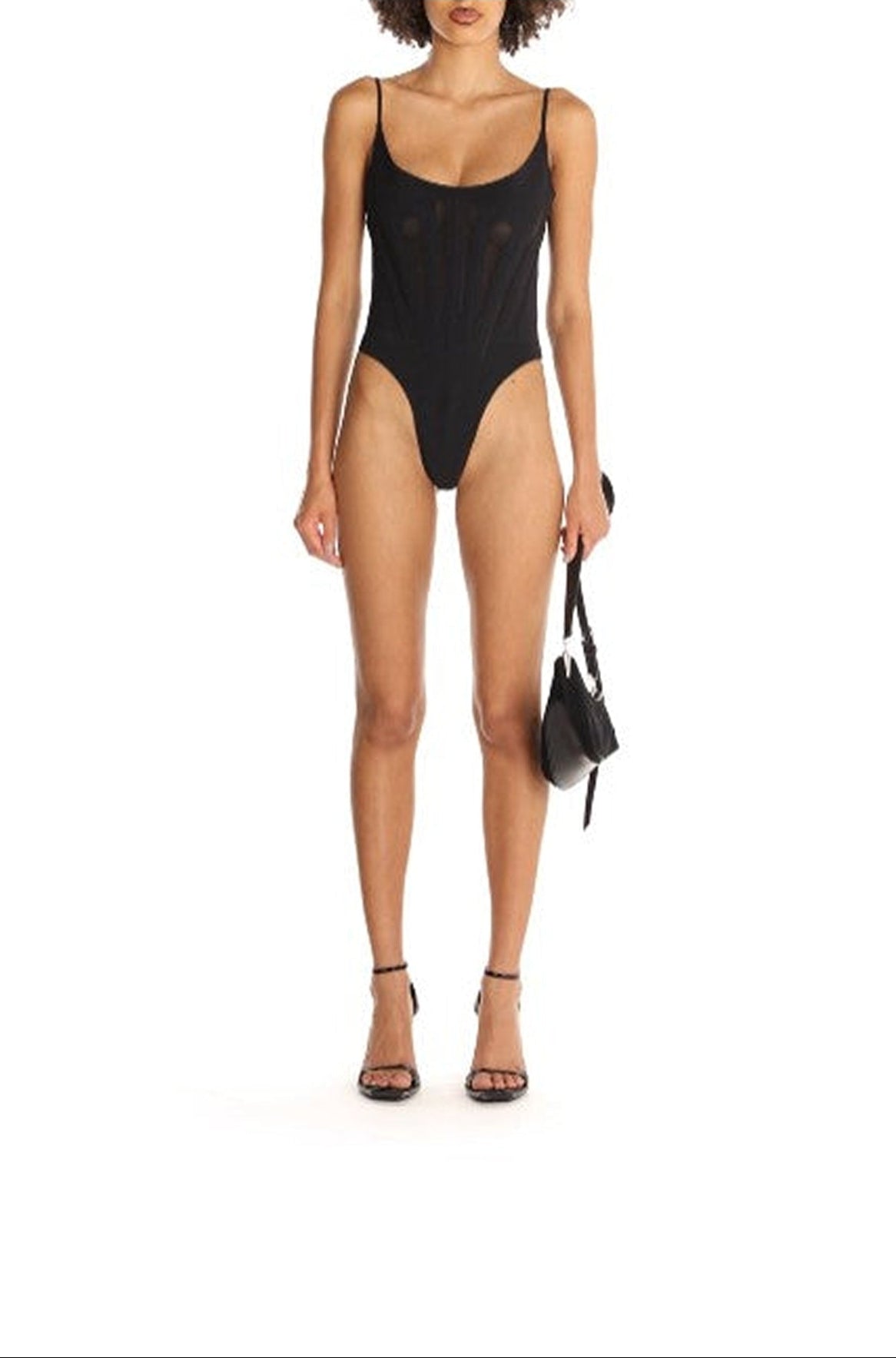 ONE-PIECE CORSETED SWIMSUIT