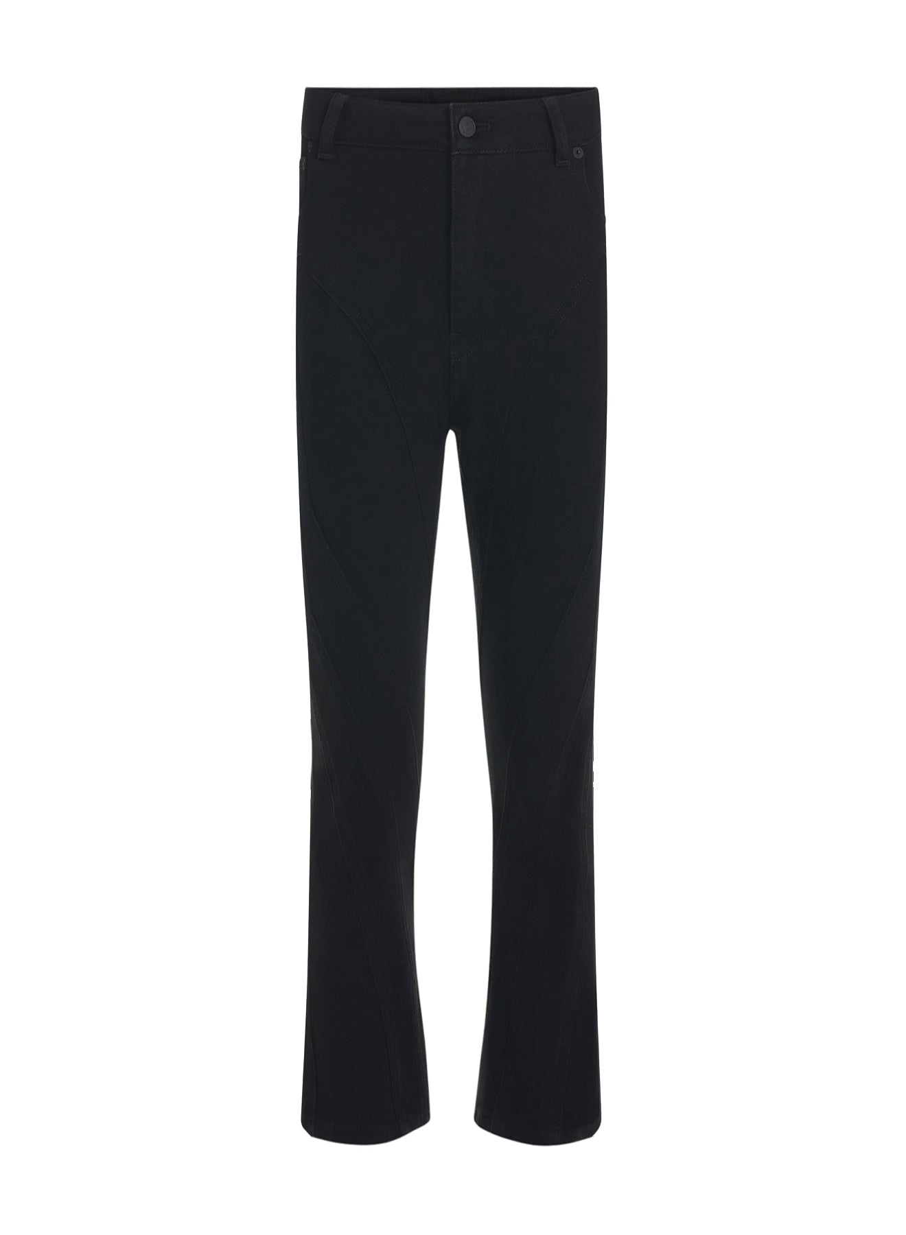 WHITE CAPRI DENIM PANTS