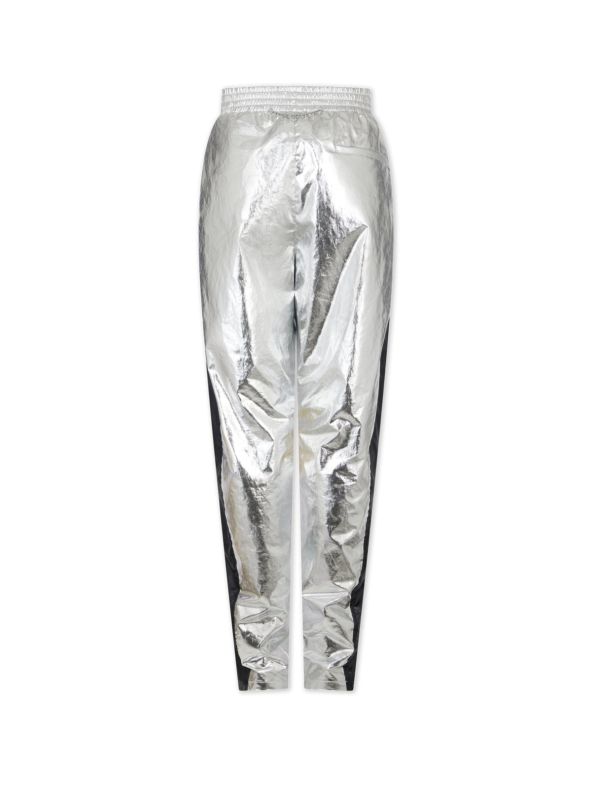 Pantalon évasé métallisé - Silver