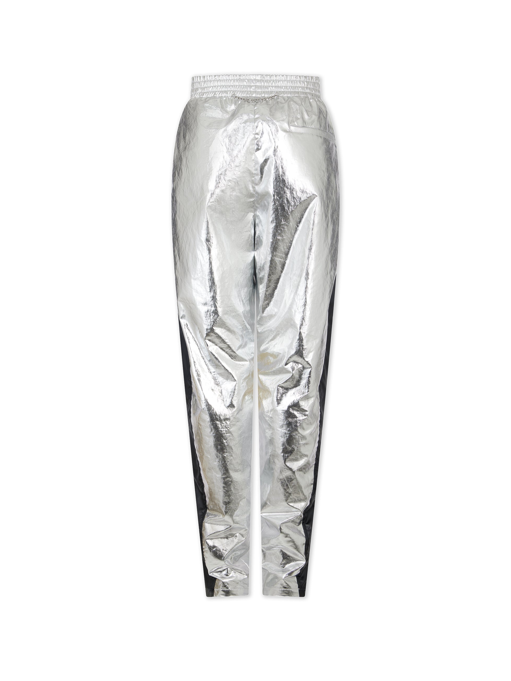 Pantalon évasé métallisé - Silver