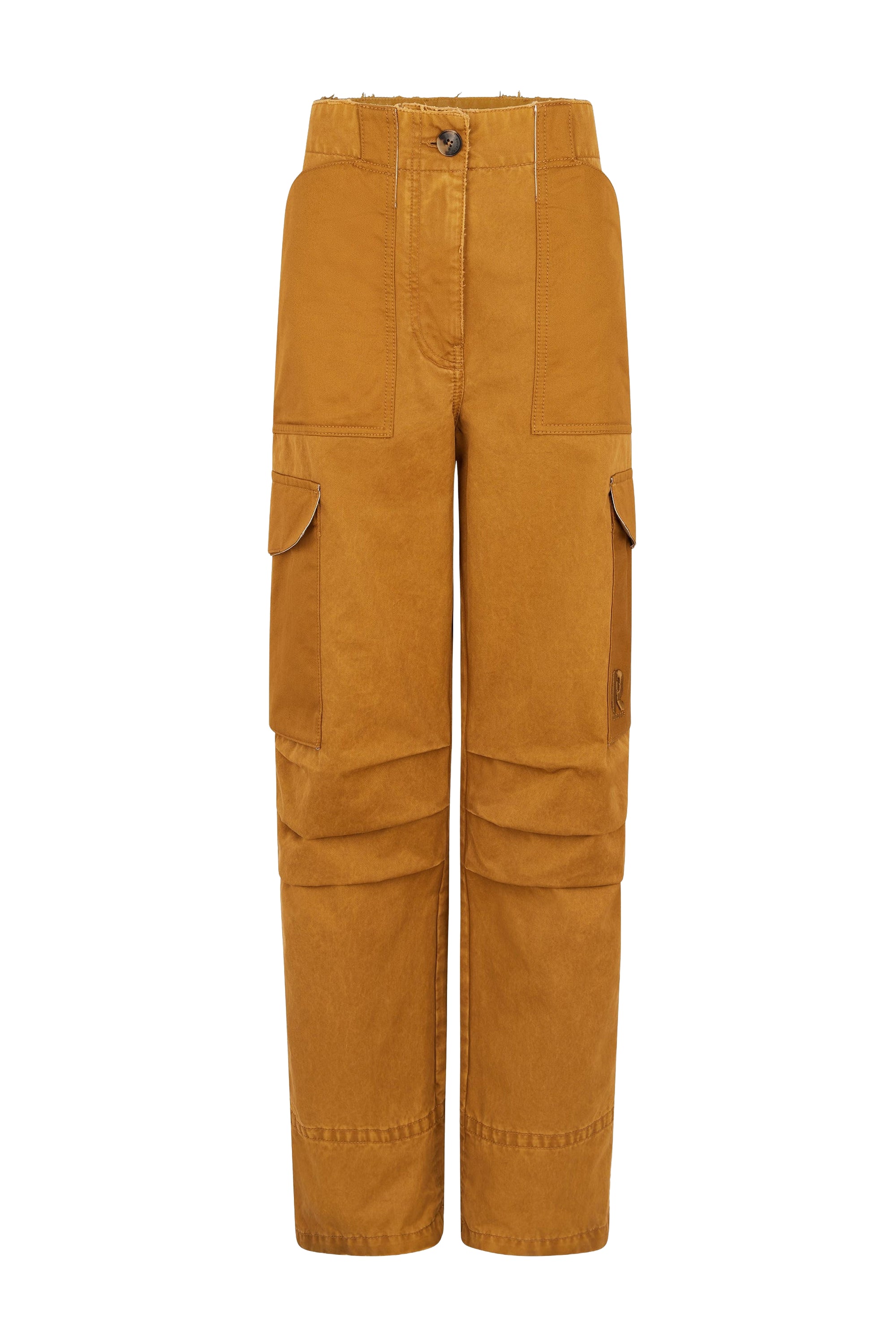 Pantalon cargo boutonné - Sahara