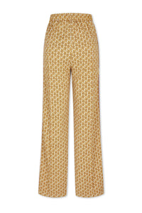 Monogrammed logo trousers - Monogram Beige