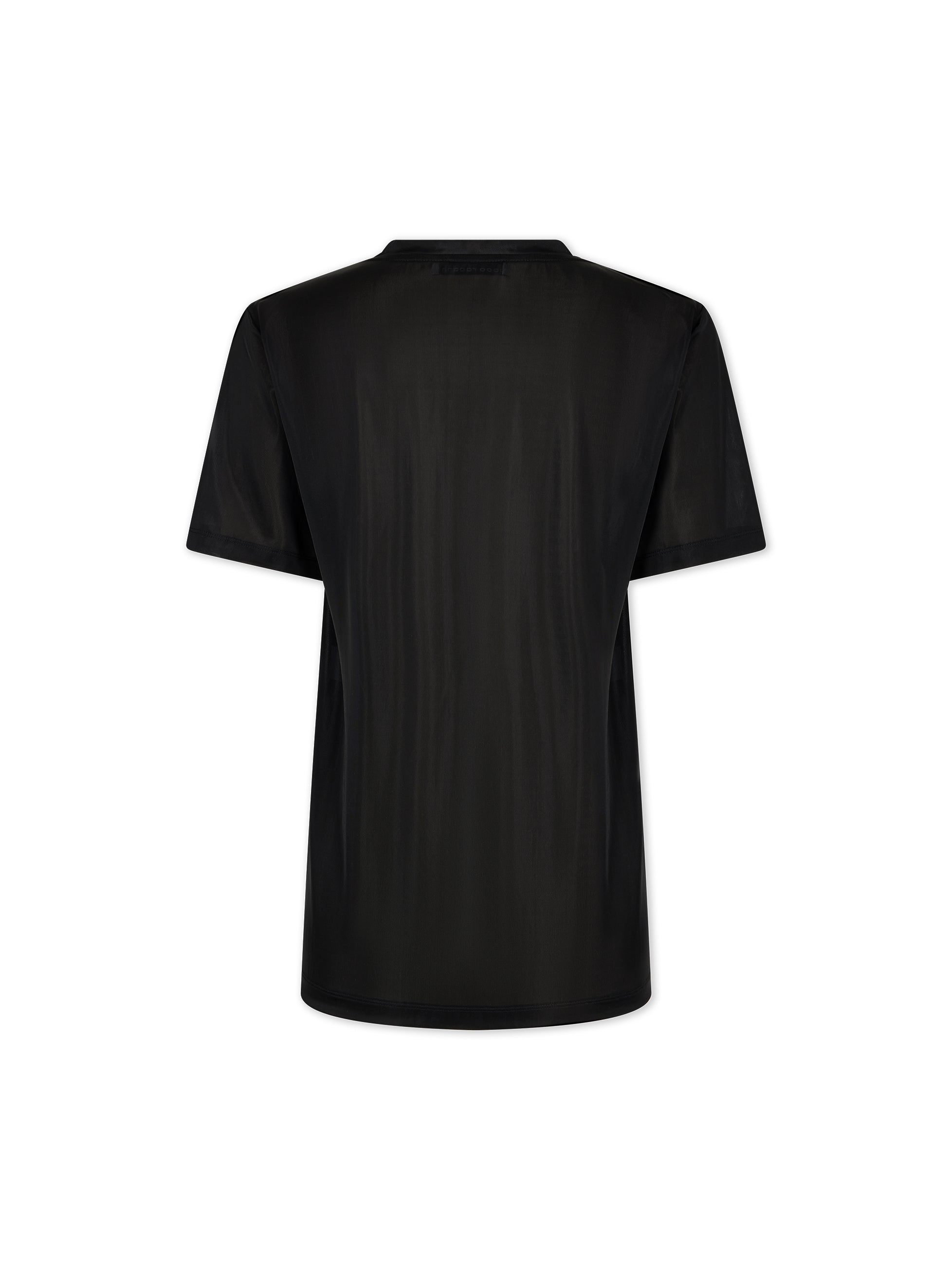 T-shirt avec logo scintillant - Black