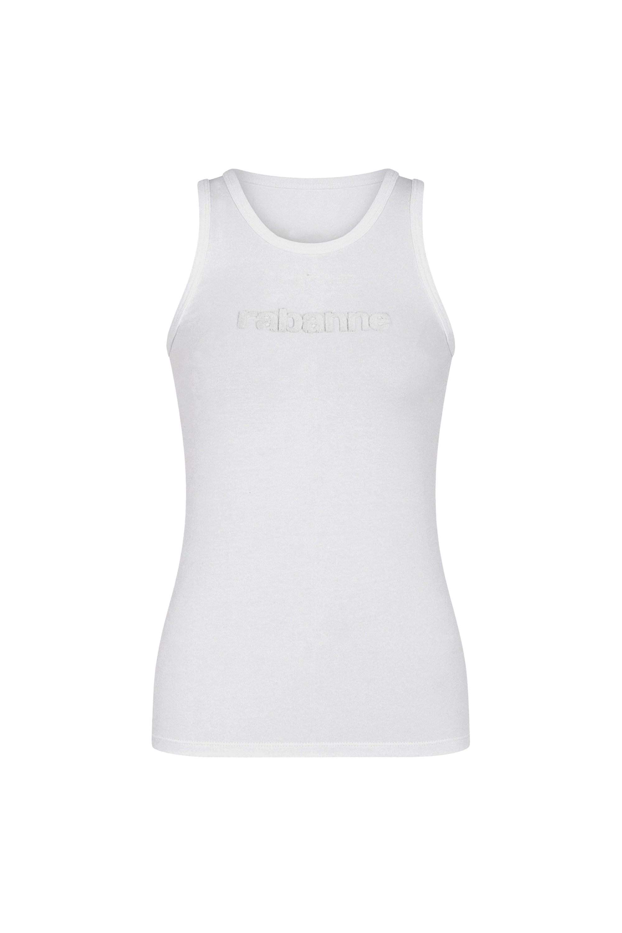 Logo tank top - Coconut Milk