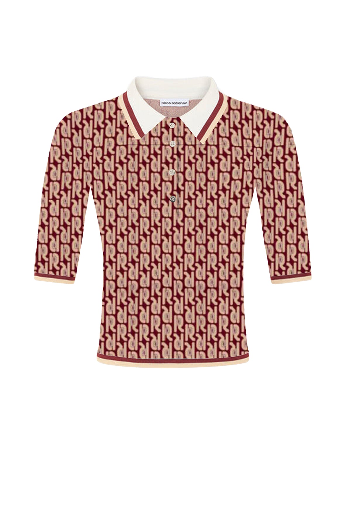 Polo monogramme - New White
