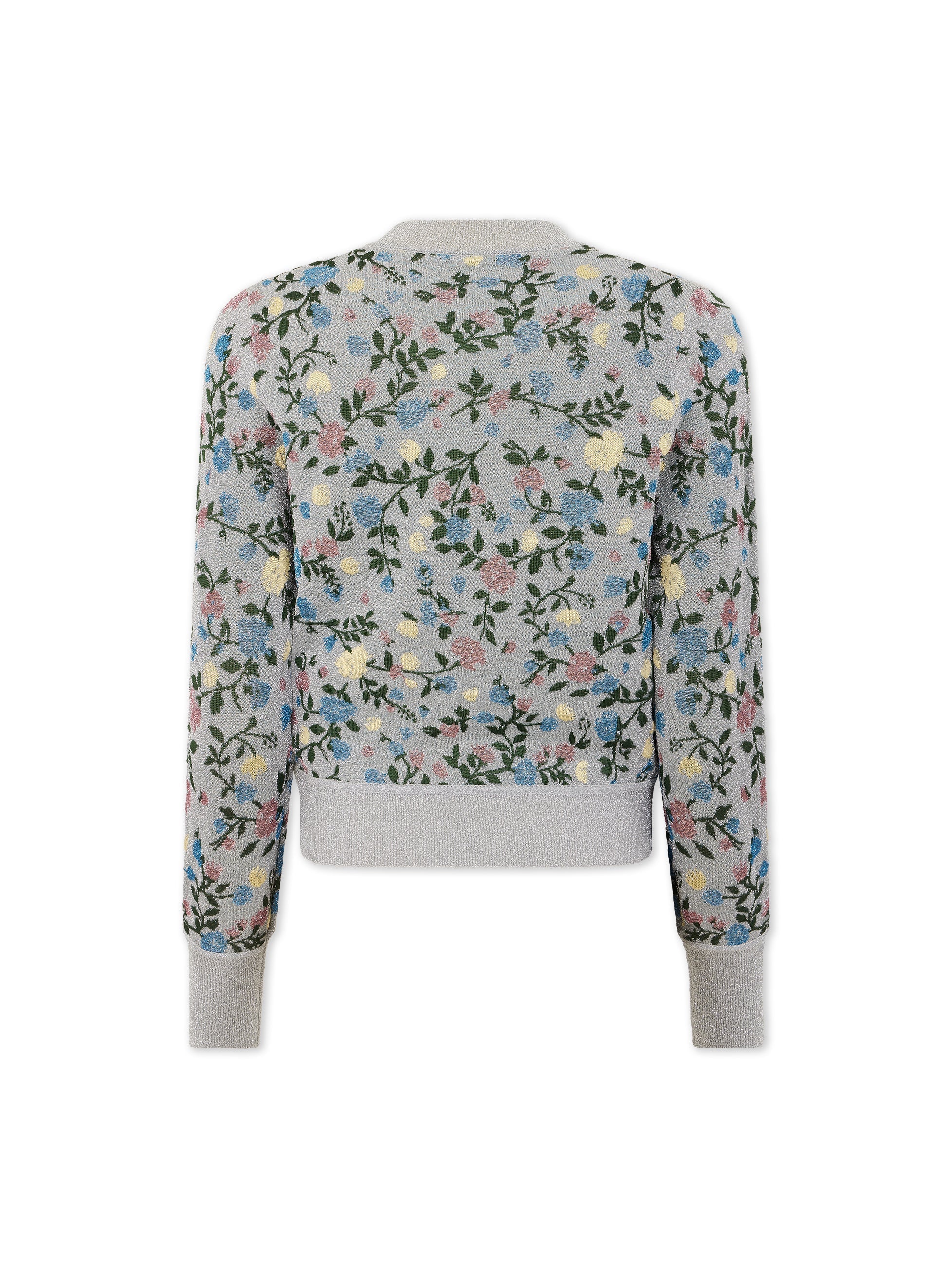 Silver Floral Pull - Silver Floral