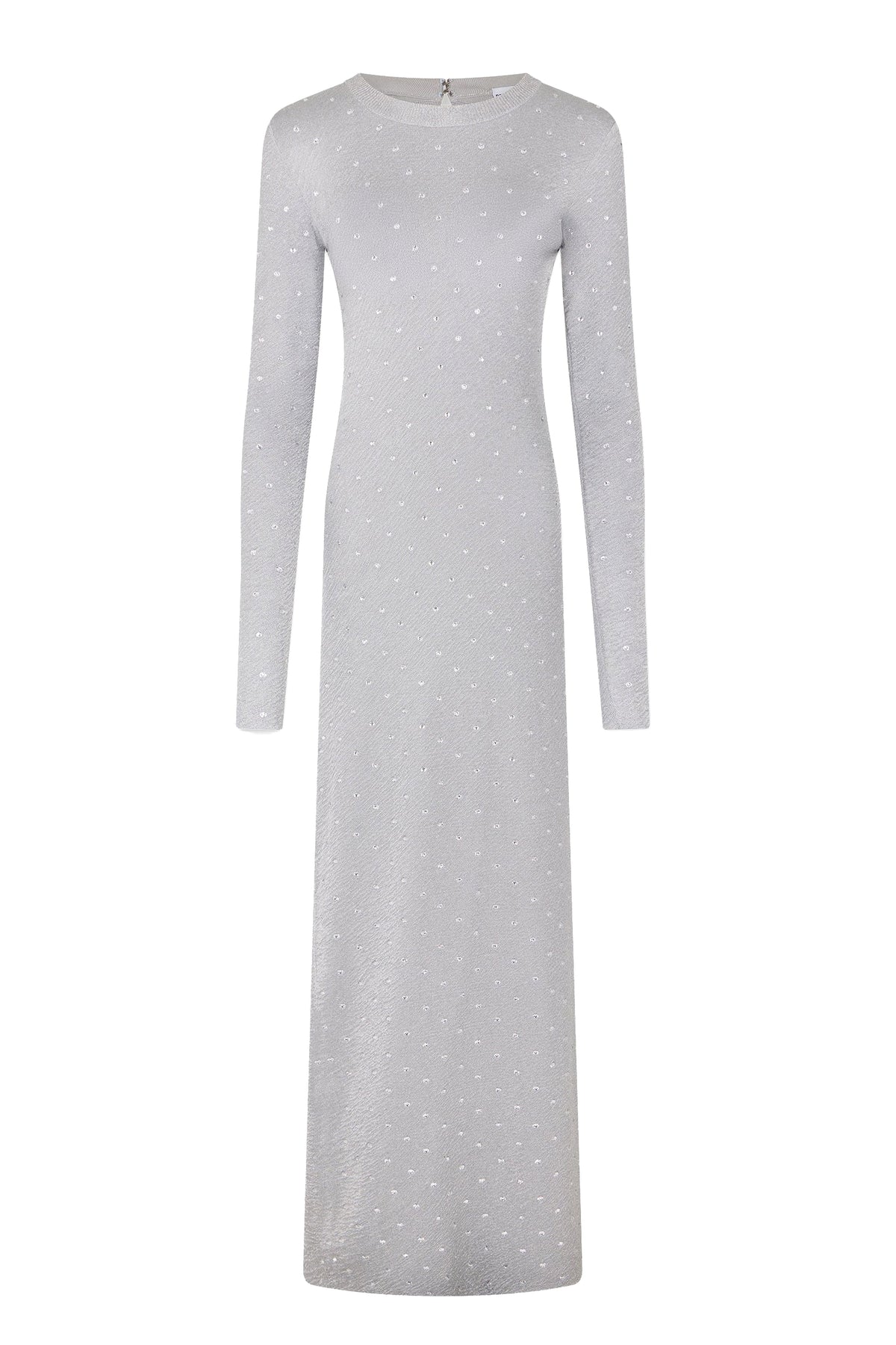Robe longue avec dos ajouré - Silver