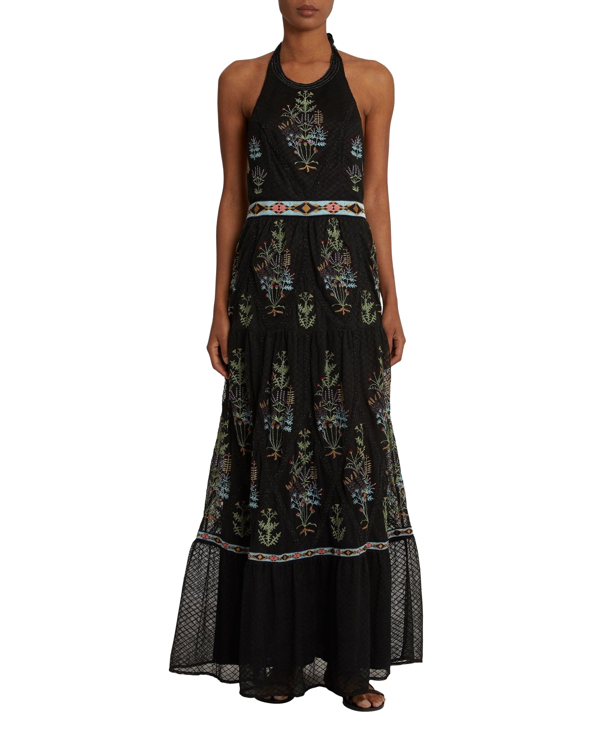 Robe longue Clelia - Black