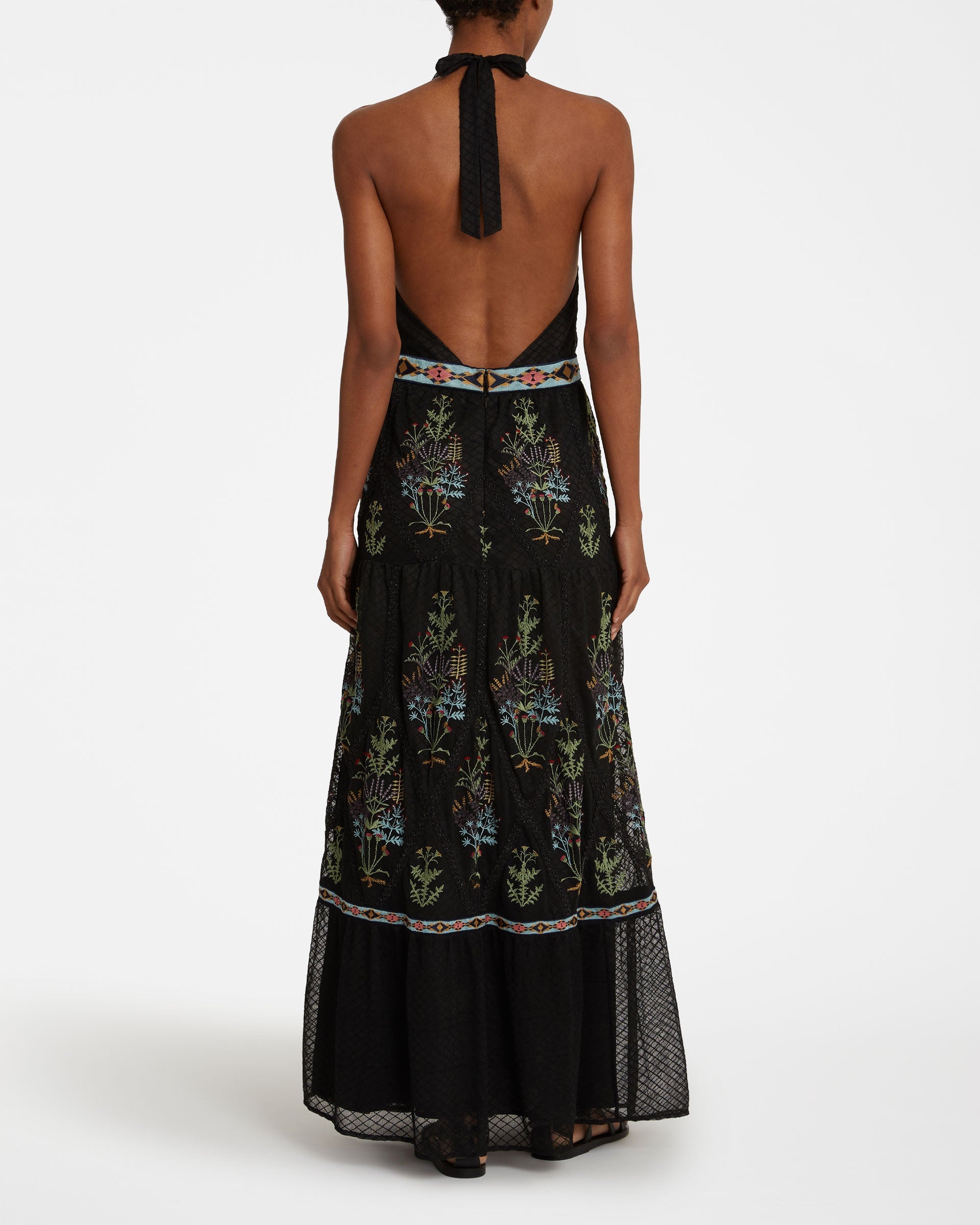 Robe longue Clelia - Black