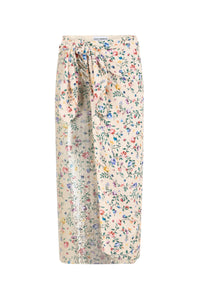 Printed maxi skirt - Herbier