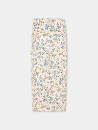 Jupe maxi à imprimé - Herbier