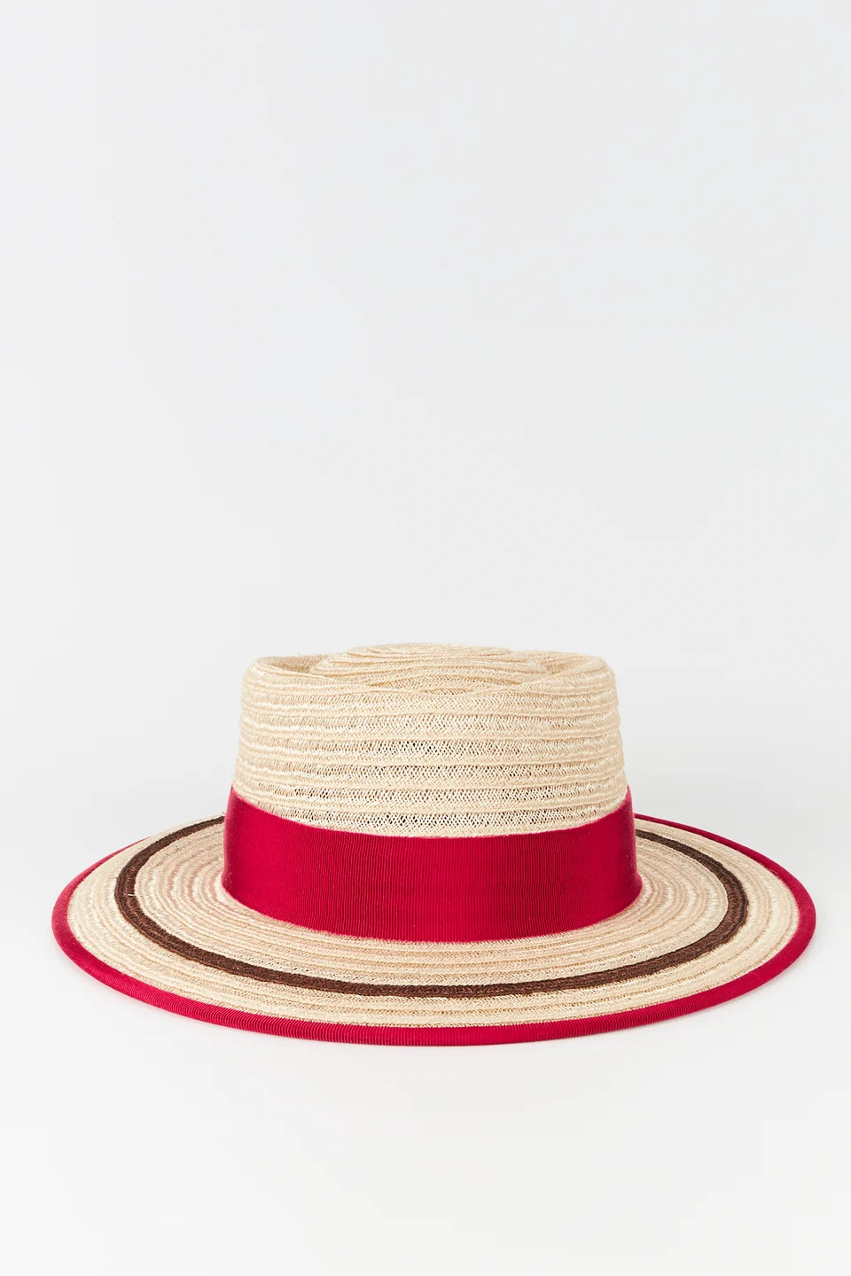 NATURAL, FUCHSIA & BROWN // GERHARD STRAW MULTICO