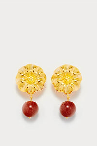 GLITTERY BROWN // SONIA DAISY COLOR PEARL PIERCING