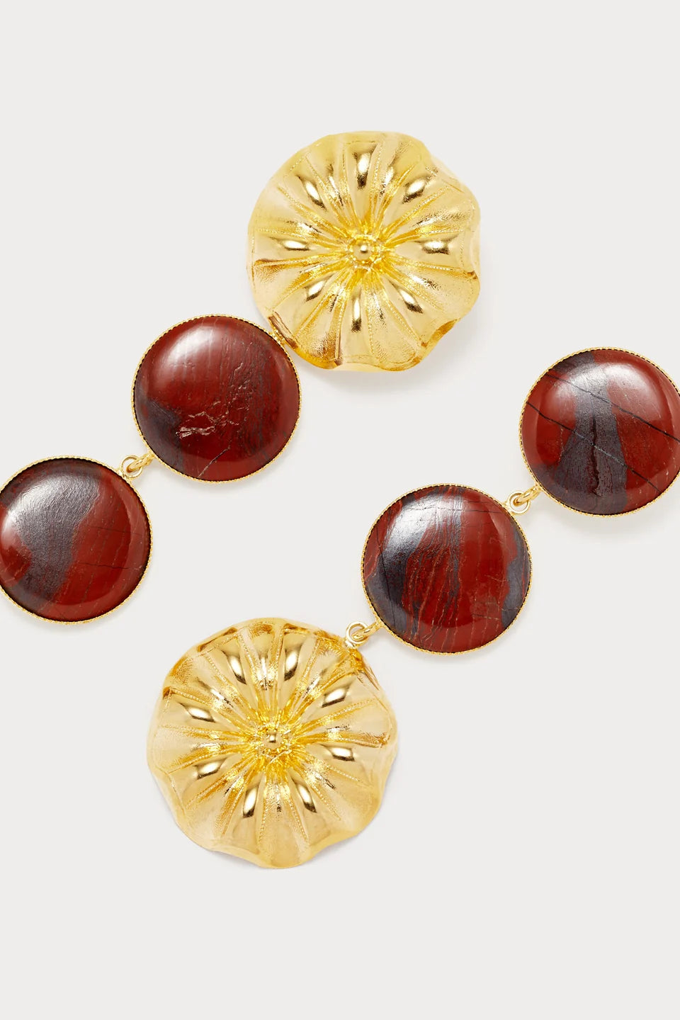 RED // SONIA DAISY DOUBLE STONE