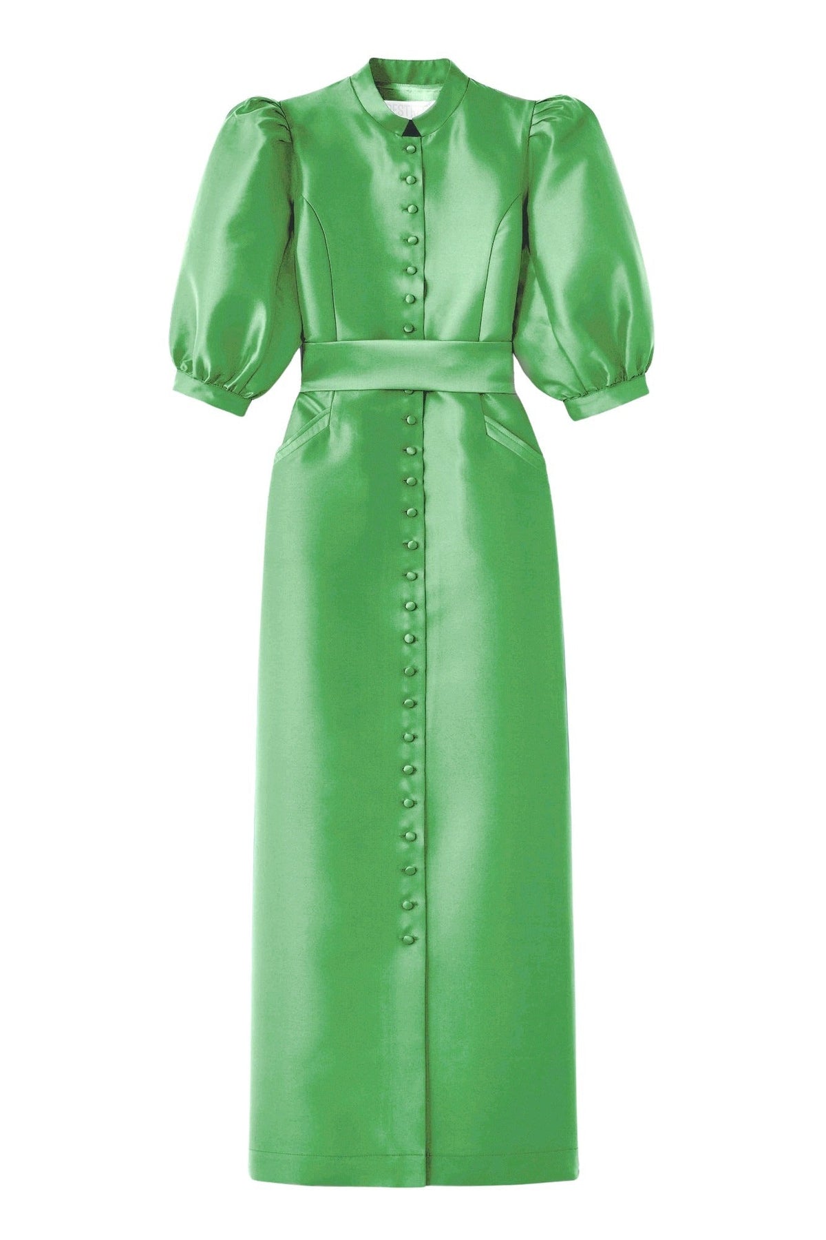 APPLE GREEN // AMOAKO-DRESS LONG SMART
