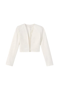 ECRU HELMUT JACQUARD veste boléro jacquard