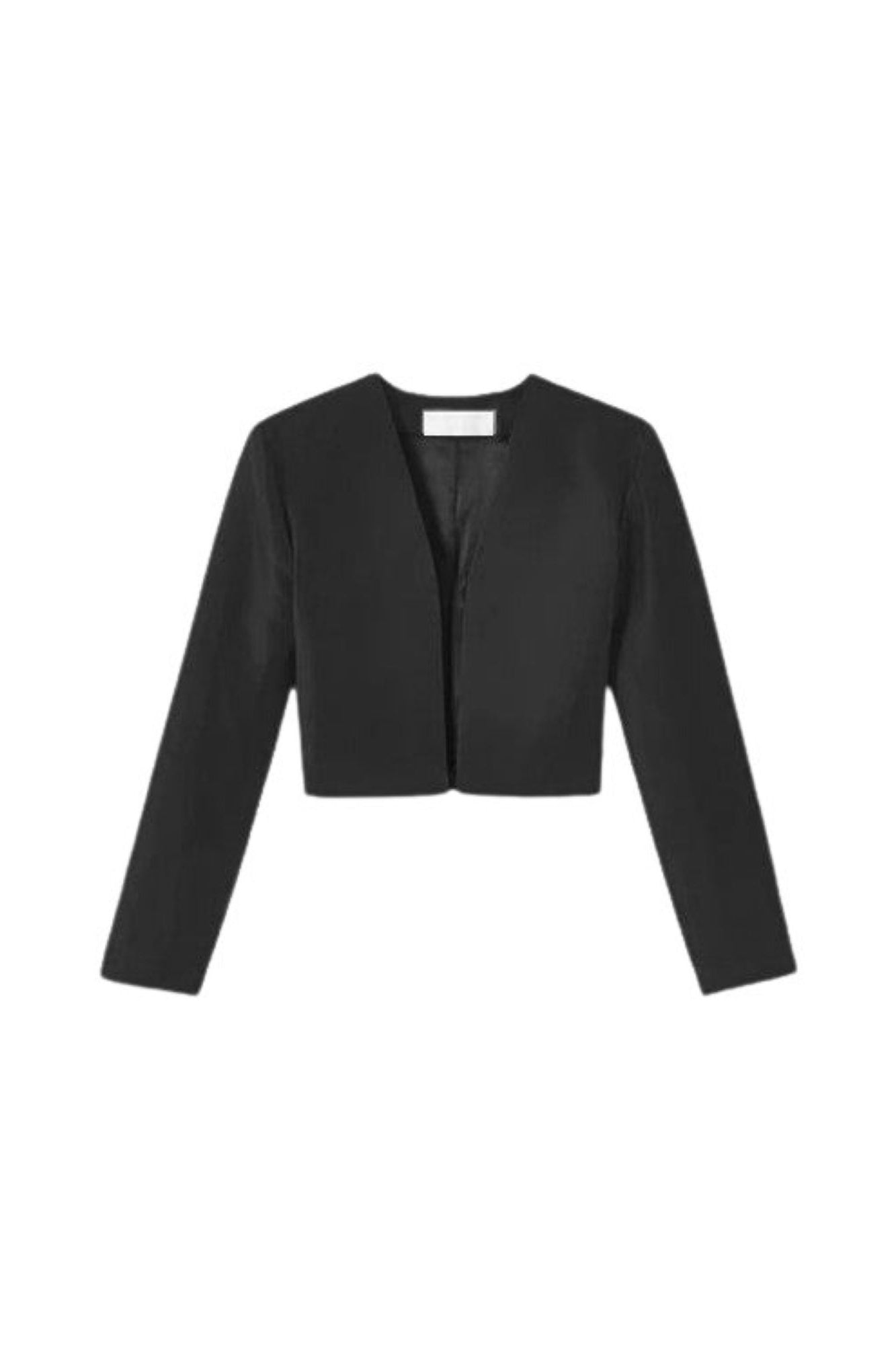 BLACK  HELMUT SMART veste courte en satin