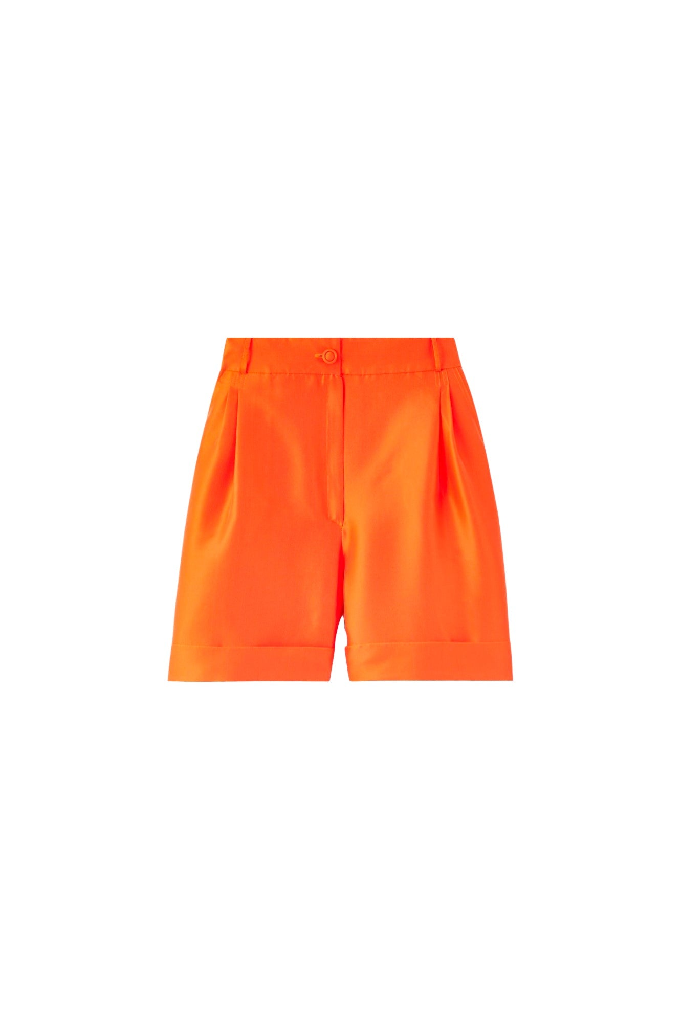 17qty RELIQUAT 95€ / ORANGE DANIEL SMART short en satin taille haute