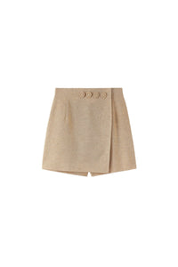 CHESTNUT JEAN FLECK Jupe-short