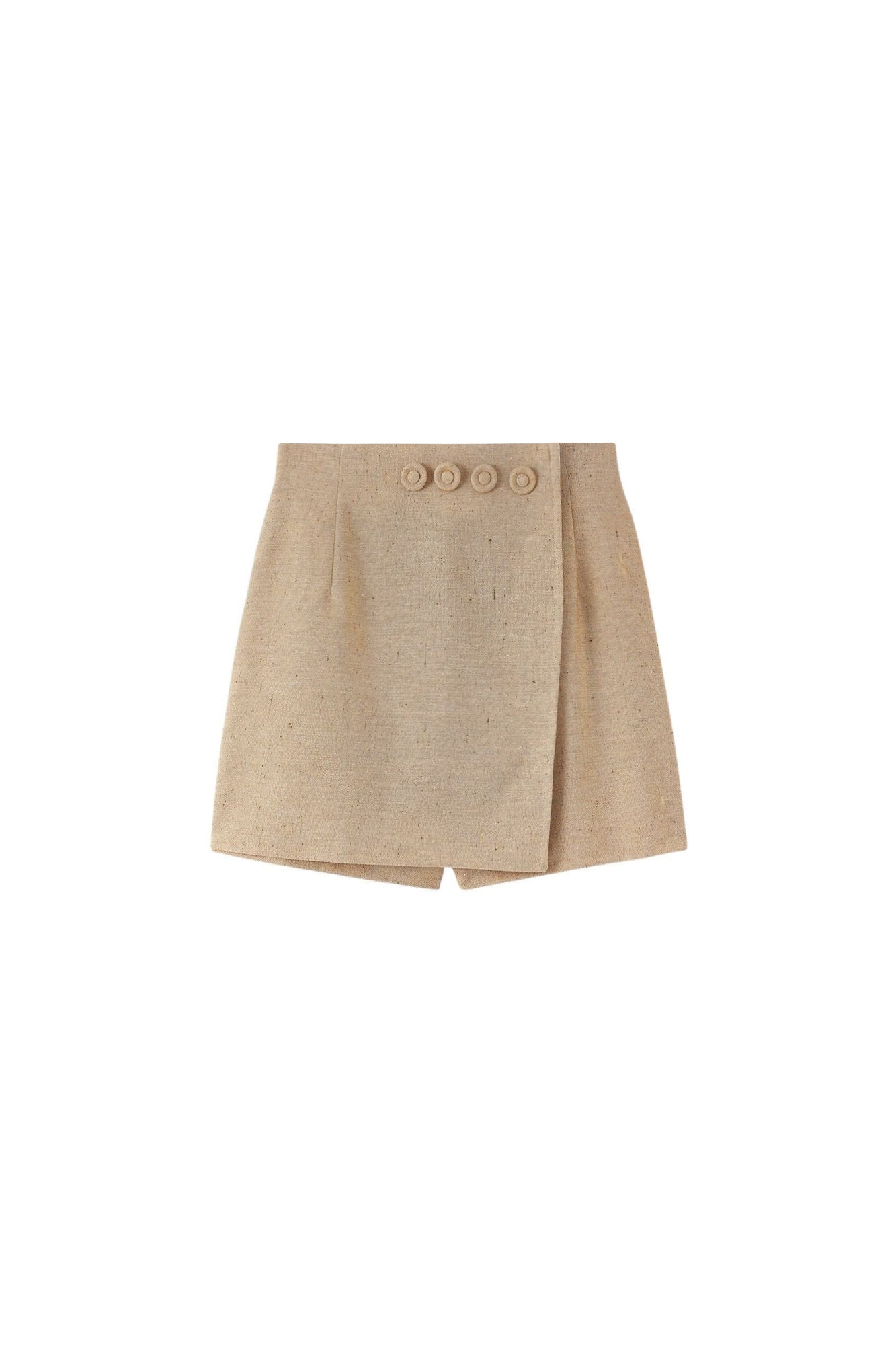 CHESTNUT JEAN FLECK Jupe-short